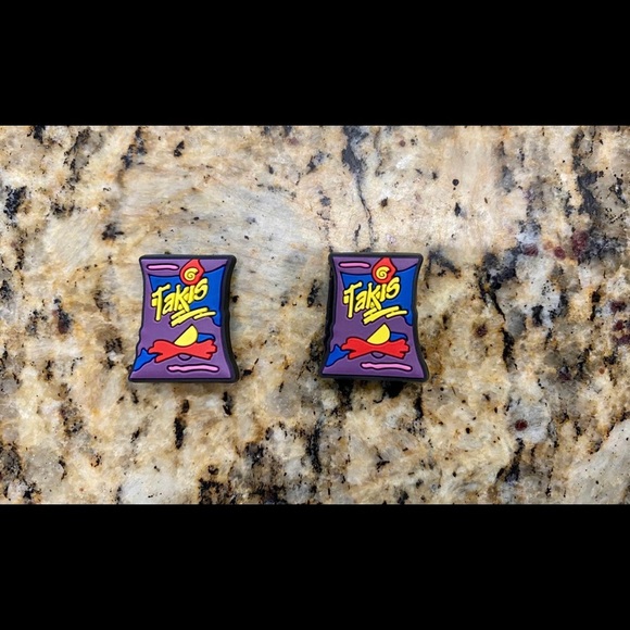 Set of 4 Takis shoe charms NEW IN PACKAGE - Picture 5 of 6